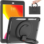 Protective Case – Silicone, Foldable (iPad 10) For iPad 10.2 2021 2020 2019 Black