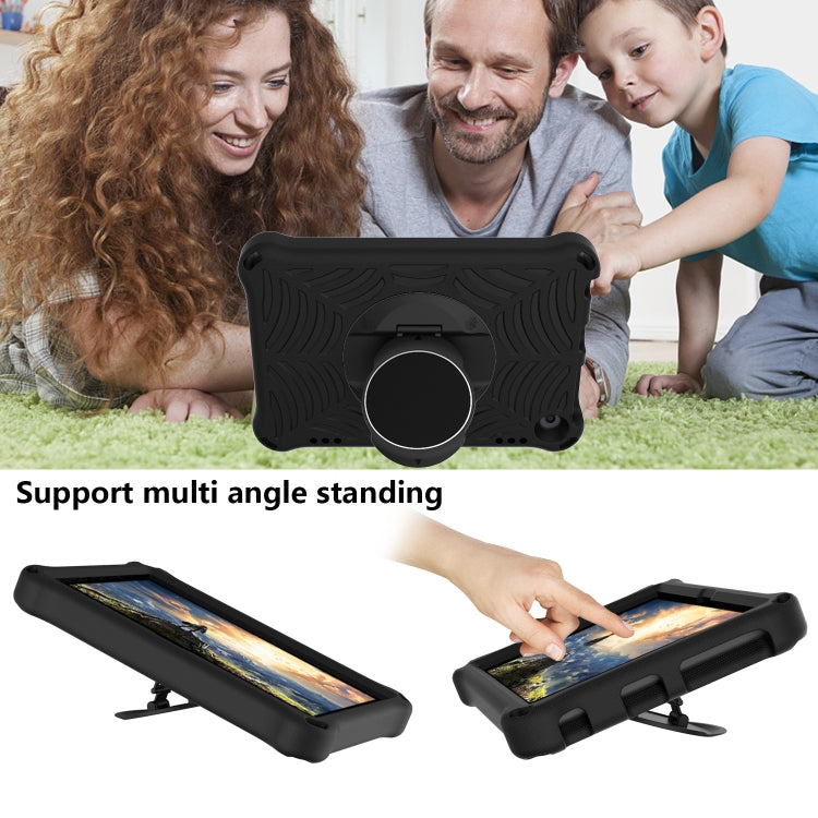 Spider King EVA Protective Case with Adjustable Shoulder Strap & Holder – Durable Build, Easy to Use, For Amazon Kindle Fire HD 8 2020, For iPad Mini 5 / 4 / 3 / 2 / 1, For Huawei MediaPad M5 Lite 8.0 inch, For Huawei MediaPad M6 8.4