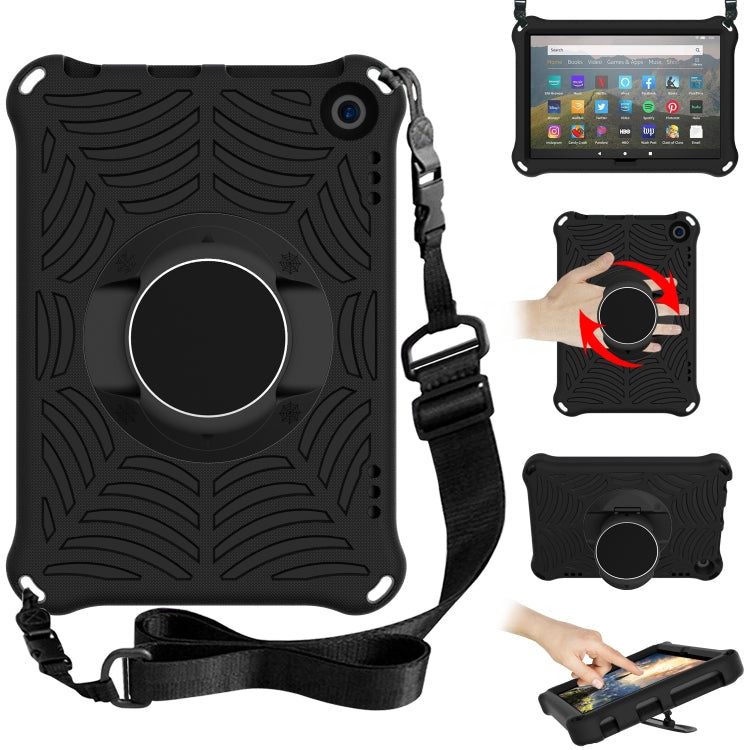 Spider King EVA Protective Case with Adjustable Shoulder Strap & Holder – Durable Build, Easy to Use, For Amazon Kindle Fire HD 8 2020, For iPad Mini 5 / 4 / 3 / 2 / 1, For Huawei MediaPad M5 Lite 8.0 inch, For Huawei MediaPad M6 8.4