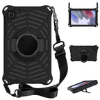 Spider King EVA Protective Case with Adjustable Shoulder Strap & Holder, For Samsung Galaxy Tab A7 Lite 8.7 SM-T220 / SM-T225, For Xiaomi Mi Pad 4 Plus For Samsung Galaxy Tab A7 Lite 8.7 SM-T220 SM-T225 Black