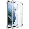 IMAK All-inclusive Shockproof Airbag TPU Case with Screen Protector, For Samsung Galaxy S21 FE 5G For Samsung Galaxy S21 FE 5G Transparent
