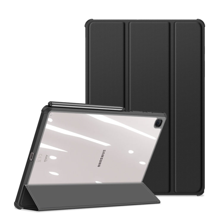 DUX DUCIS TOBY Series Antiskid PU Leather + PC + TPU Horizontal Flip Case with Holder & Pen Slot & Sleep / Wake-up Function – Flip, Leather, TPU, For Samsung Galaxy Tab S6 Lite