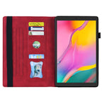 Business Shockproof Horizontal Flip Leather Case with Holder & Card Slots & Photo Frame & Pen Slot & Sleep / Wake-up Function – Shockproof, Card Slot, Flip, For Amazon Fire HD 10  / 10 Plus 2021