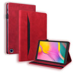 Business Shockproof Horizontal Flip Leather Case with Holder & Card Slots & Photo Frame & Pen Slot & Sleep / Wake-up Function – Shockproof, Card Slot, Flip, For Amazon Fire HD 10  / 10 Plus 2021