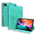 Love Butterfly Pattern Horizontal Flip Leather Case with Holder & Sleep / Wake-up Function, For iPad Pro 11 (2018) / Air (2020) / Pro (2021) For iPad Pro 11 (2018) Air (2020) Pro (2021) Green