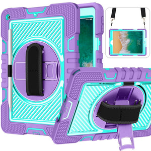 Purple + Mint Green