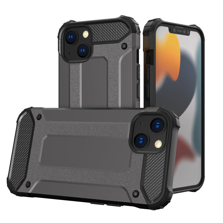 Magic Armor TPU + PC Combination Case, For iPhone 13, For iPhone 13... For iPhone 13 Grey