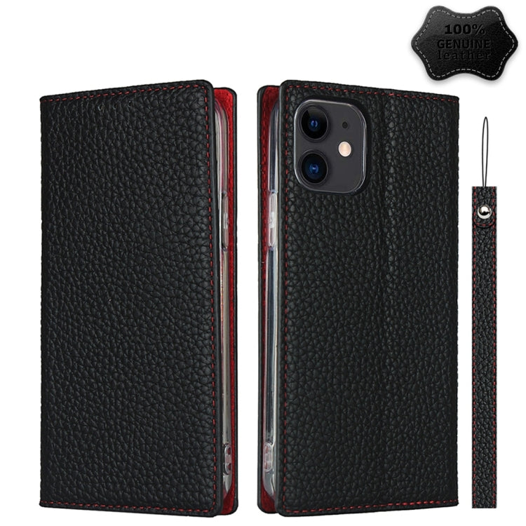 Case – Leather (iPhone 12 mini) #17 For iPhone 12 mini Black