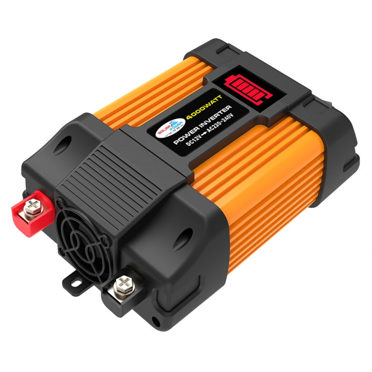 Little Wasp 12V to 220V 4000W Car Power Inverter with LED Display & Dual USB, 12V to 220V 4000W 12V to 220V 4000W