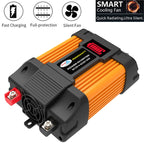 Little Wasp 12V to 220V 4000W Car Power Inverter with LED Display & Dual USB, 12V to 220V 4000W