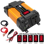 Little Wasp 12V to 220V 4000W Car Power Inverter with LED Display & Dual USB, 12V to 220V 4000W