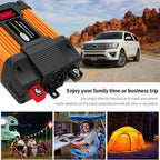Little Wasp 12V to 220V 6000W Car Power Inverter with LED Display & Dual USB, 12V to 220V 6000W