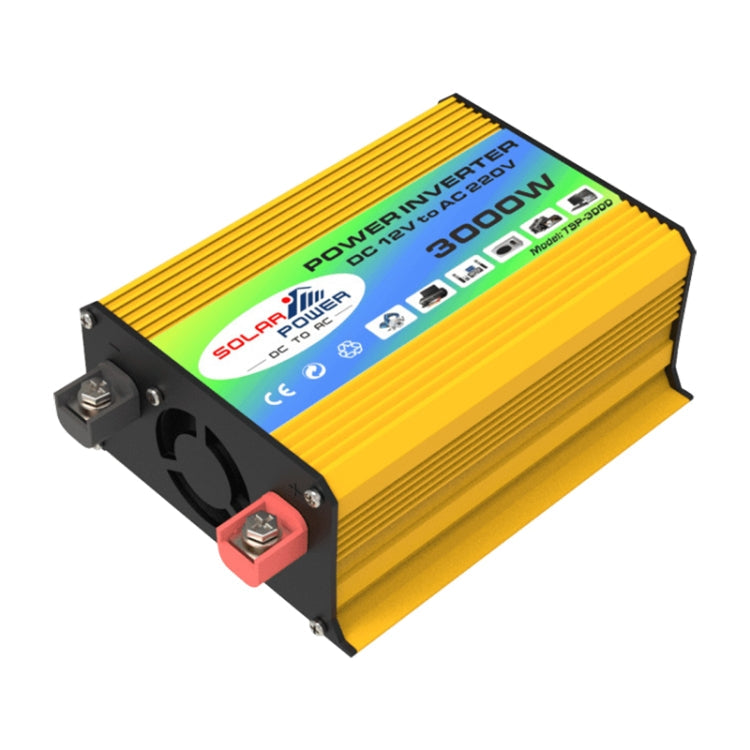 Tang I Generation 12V to 110V 3000W Intelligent Car Power Inverter with Dual USB, 12V to 110V – TPU 12V to 110V Yellow