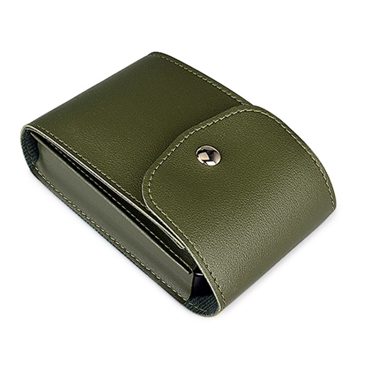 DY06 Storage Bag – Leather ArmyGreen