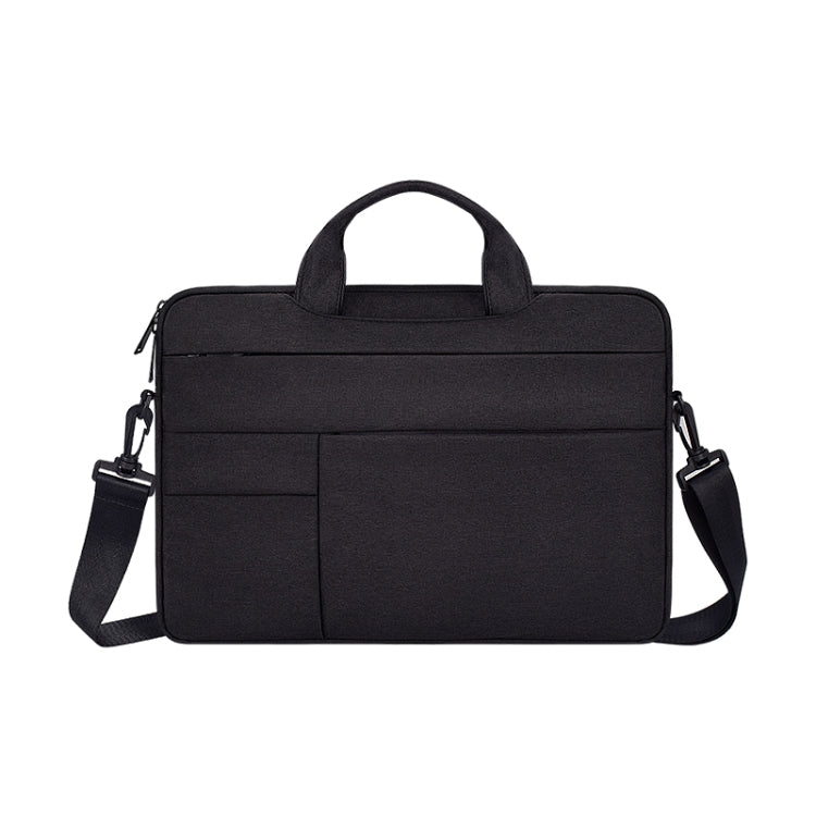 ND05SDJ Oxford Cloth + Nylon Laptop Portable Shoulder Bag, 13.3 inch, 14.1-15.4 inch, 15.6 inch – Durable Build, Easy to Use 13.3 inch Black