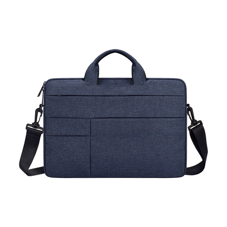 ND05SDJ Oxford Cloth + Nylon Laptop Portable Shoulder Bag, 13.3 inch, 14.1-15.4 inch, 15.6 inch – Durable Build, Easy to Use 15.6 inch Navy Blue