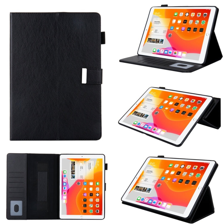 Business Style Horizontal Flip Leather Case with Holder & Card Slot & Photo Frame & Wallet & Hand Strap & Sleep / Wake-up Function, For iPad Pro 11 inch （2018） For iPad Pro 11 inch （2018） Black