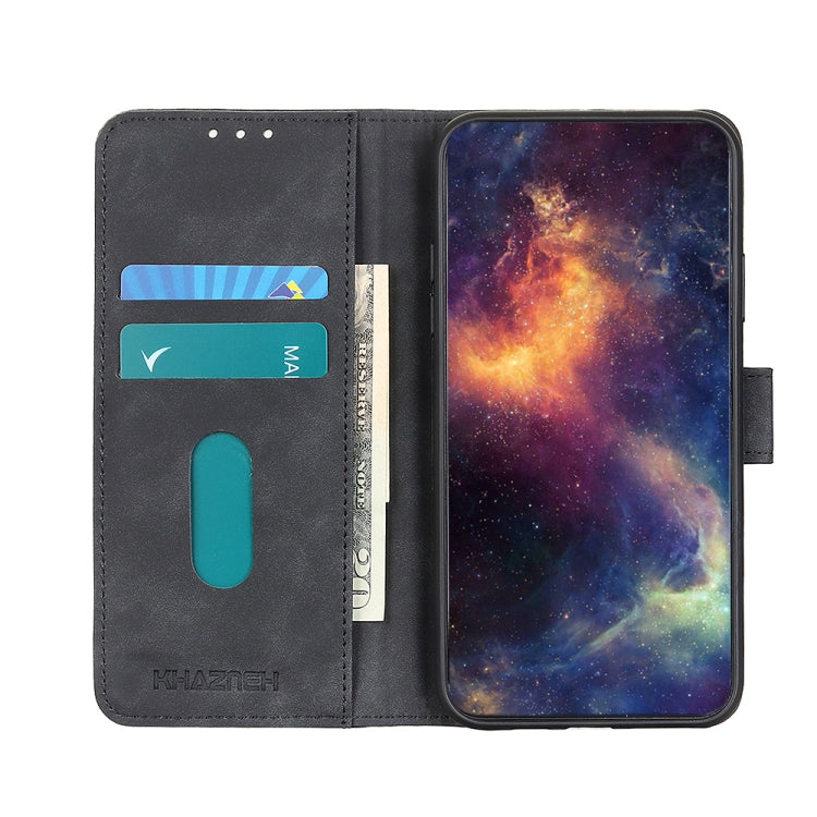 KHAZNEH Retro Texture PU + TPU Horizontal Flip Leather Case with Holder & Card Slots & Wallet – Card Slot, Flip, Leather, For iPhone 13 mini, For iPhone 13, For iPhone 13 Pro, For iPhone 13 Pro Max, For Nokia C10 / C20