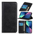 Magnetic Crazy Horse Texture Horizontal Flip Leather Case with Holder & Card Slots & Wallet, For iPhone 13 mini, For iPhone 13, For iPhone 13 Pro, For iPhone 13 Pro Max, For Nokia C10 / C20 For iPhone 13 mini Black