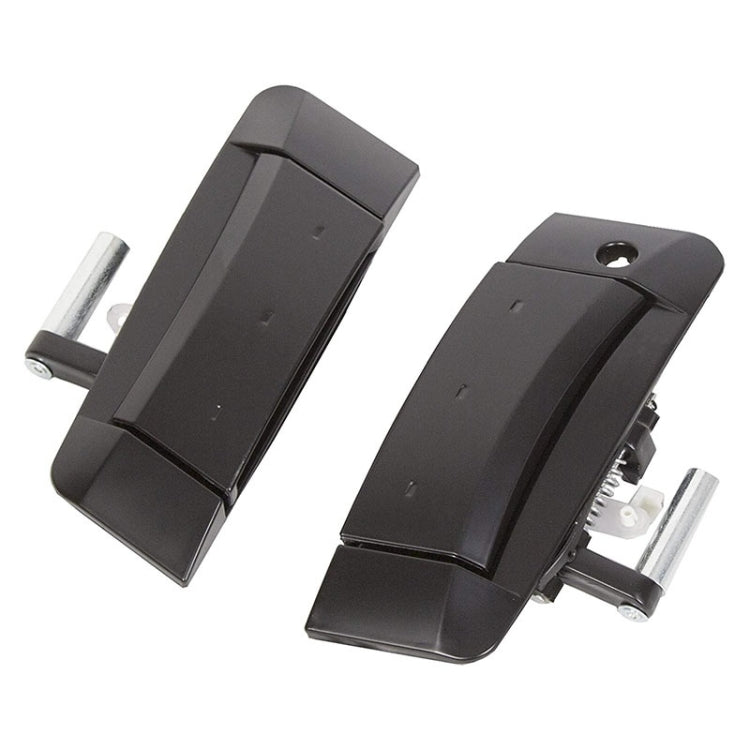 A5924 1 Pair Car Door Outside Handle 80607-CD41E+80606-CD01E for Nissan 350Z 2003-2009, CP-2592, CP-2593 CP-2592 Black