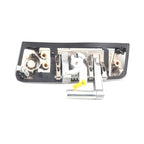 A5925 1 Pair Car Front Door Outside Handle 80607-CD41E+80606-CD01E for Nissan 350Z 2003-2009, A5925
