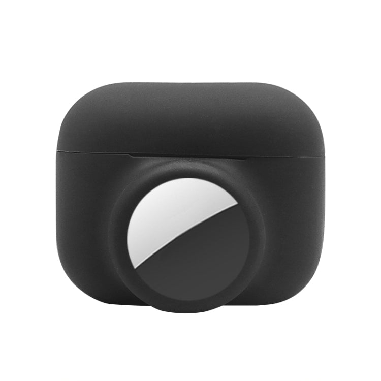 Protective Case – Shockproof, Silicone (AirPods Pro) For AirPods Pro AirTag Black