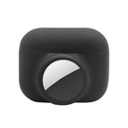 Protective Case – Shockproof, Silicone (AirPods Pro) For AirPods Pro AirTag Black