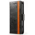 CaseNeo Business Splicing Dual Magnetic Buckle Horizontal Flip PU Leather Case with Holder & Card Slots & Wallet, For iPhone 12 / 12 Pro, For iPhone 12 Pro Max, For iPhone 11 Pro, For iPhone 11