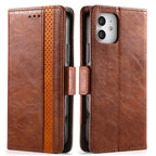 CaseNeo Business Splicing Dual Magnetic Buckle Horizontal Flip PU Leather Case with Holder & Card Slots & Wallet, For iPhone 11 Pro Max
