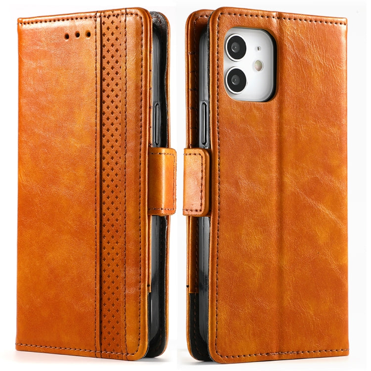 CaseNeo Business Splicing Dual Magnetic Buckle Horizontal Flip PU Leather Case with Holder & Card Slots & Wallet, For iPhone 11 Pro Max