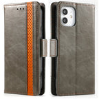 CaseNeo Business Splicing Dual Magnetic Buckle Horizontal Flip PU Leather Case with Holder & Card Slots & Wallet, For iPhone 11 Pro Max