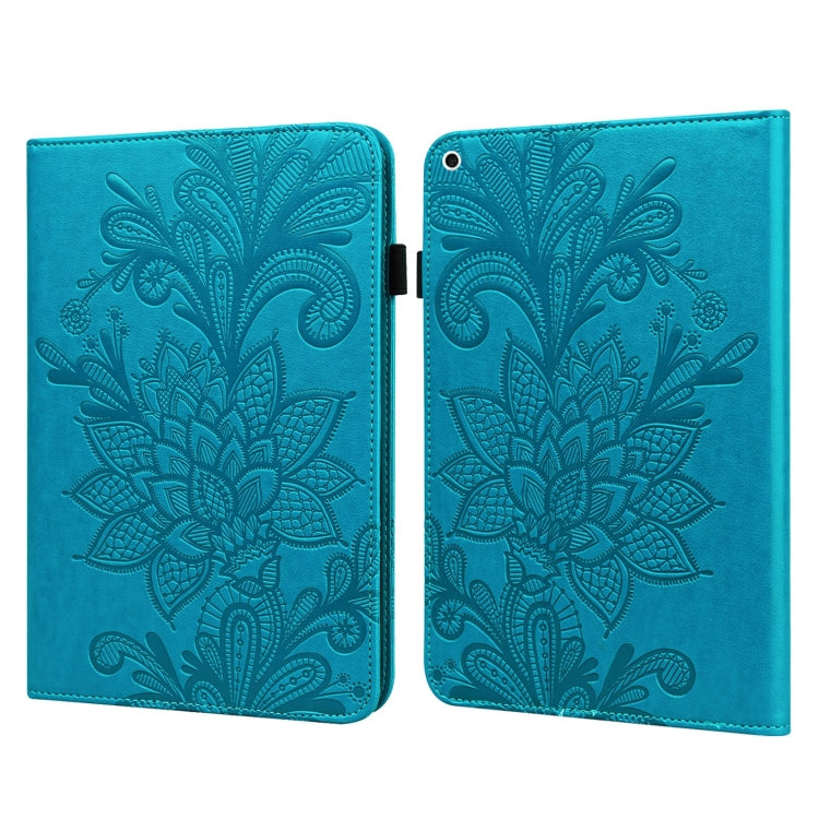 Lace Flower Embossing Pattern Horizontal Flip Leather Case with Holder & Card Slots & Wallet & Photo Frame & Sleep / Wake-up Function – Card Slot, Flip, Leather, For iPad 9.7 2018 / 9.7  2017 / Air 2 / Air, For iPad mini  2019 / 4 / 3 / 2 / 1