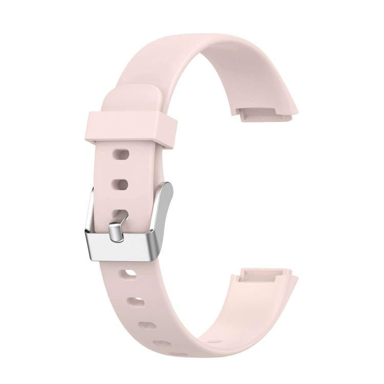 For Fitbit Luxe Silicone Color Buckle Replacement Strap Watchband, S, L – Durable Build, Easy to Use L Pink