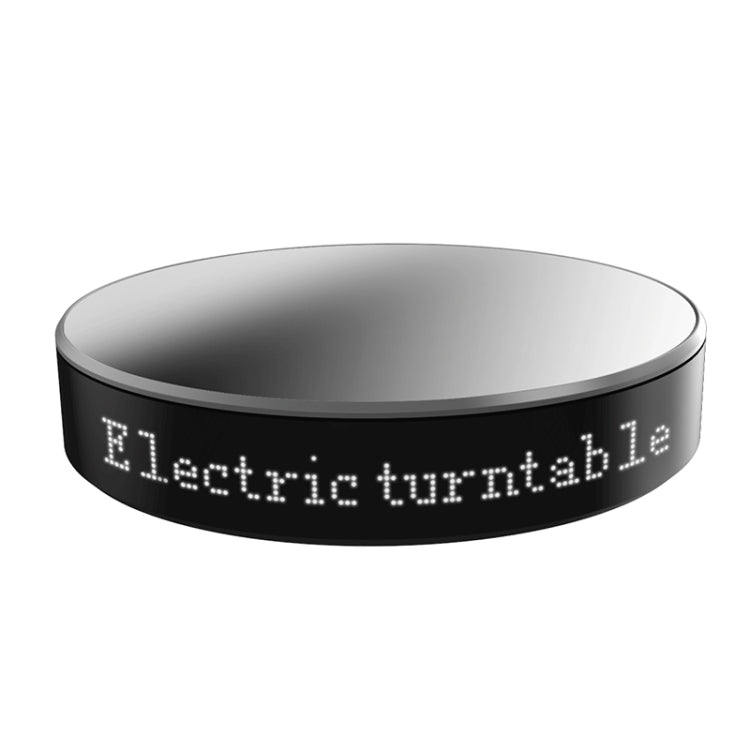 Intelligent APP Screen Display Electric Rotating Turntable Mirror Display Stand Live Broadcast Video Shooting Props Turntable