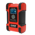 FOXSUR 12A / 12V / 24V Car / Motorcycle 7-stage Lead-acid Battery AGM Charger, 12A, US Plug, 12A, EU Plug, 12A, UK Plug 12A, US Plug Red
