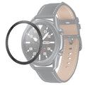 Smart Watch Wave Texture Bezel Ring, For Samsung Galaxy Watch 3 41mm, For Samsung Galaxy Watch 3 45mm For Samsung Galaxy Watch 3 41mm Black