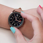 Smart Watch Rhombus Texture Bezel Ring, For Samsung Galaxy Watch 3 41mm, For Samsung Galaxy Watch 3 45mm