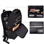 SJ01 Business Casual Computer Backpack with USB Charging Port, 13-15 inch Universal – Waterproof