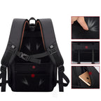 SJ01 Business Casual Computer Backpack with USB Charging Port, 13-15 inch Universal – Waterproof