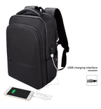 SJ01 Business Casual Computer Backpack with USB Charging Port, 13-15 inch Universal – Waterproof