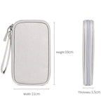SM03 Storage Bag – Multifunctional Digital Accessories Storage Bag with Lanyard,...