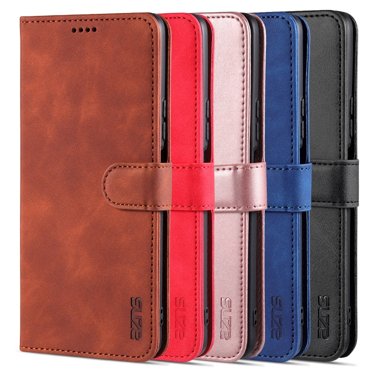 AZNS Skin Feel Calf Texture Horizontal Flip Leather Case with Card Slots & Holder & Wallet – Card Slot, Flip, Leather, For Honor 50 SE
