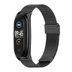 For Xiaomi Mi Band 6 / 5 Mijobs Milan Buckle Plus Stainless Steel Watch Band