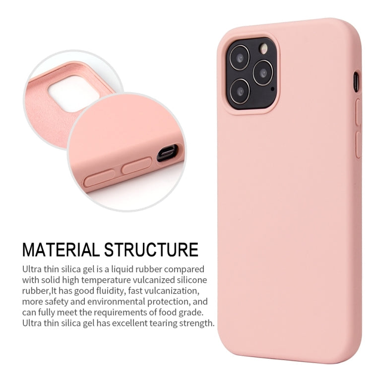 Solid Color Liquid Silicone Shockproof Protective Case, For iPhone 13 Pro