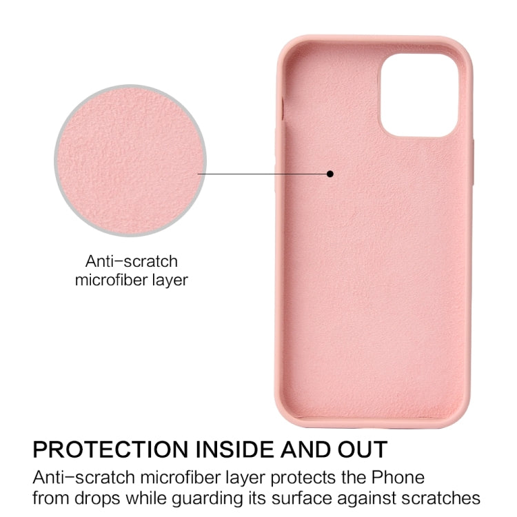 Solid Color Liquid Silicone Shockproof Protective Case, For iPhone 13 Pro