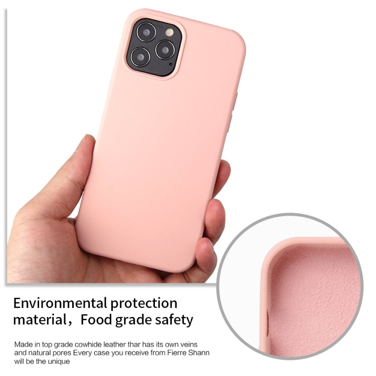 Solid Color Liquid Silicone Shockproof Protective Case, For iPhone 13 Pro