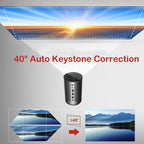 A5 1920x1080P 200 ANSI Multi-function Portable Home Theater LED HD Digital Projector Bluetooth Speaker, Android 7.1, 2G+16GB, A5 US Plug