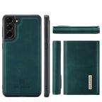 DG.MING M1 Series 3-Fold Multi Card Wallet Back Cover Shockproof Case with Holder Function, For Samsung Galaxy S21, For Samsung Galaxy S21 FE, For Samsung Galaxy S21+