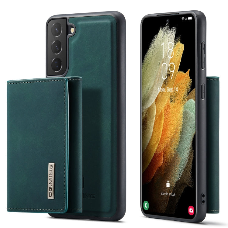 DG.MING M1 Series 3-Fold Multi Card Wallet Back Cover Shockproof Case with Holder Function, For Samsung Galaxy S21, For Samsung Galaxy S21 FE, For Samsung Galaxy S21+