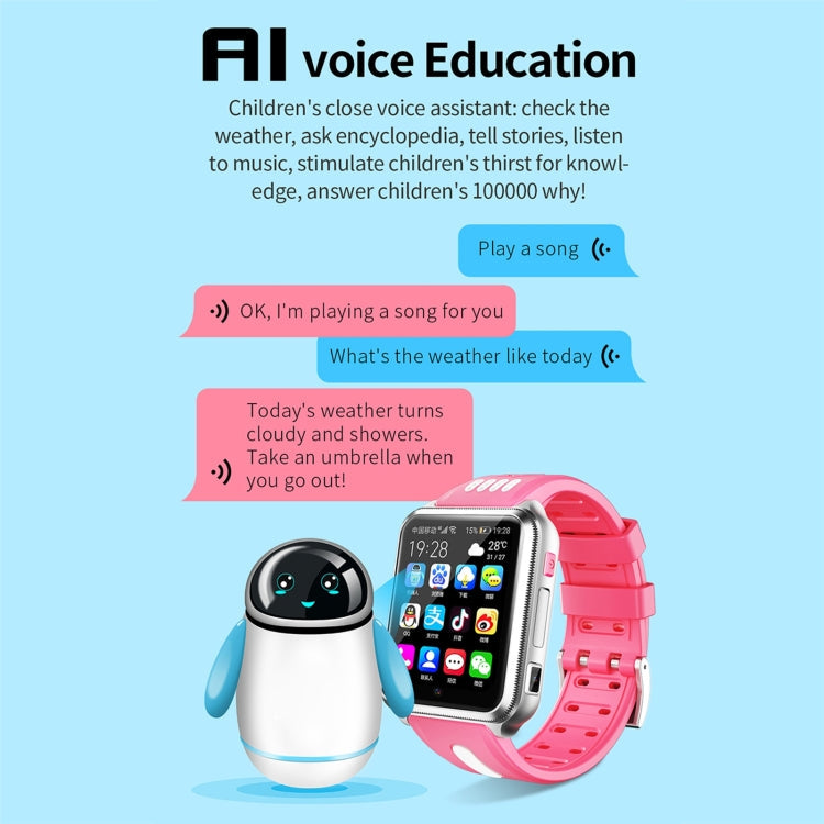 W5 Kids Phone Watch – 1.54" Screen, GPS